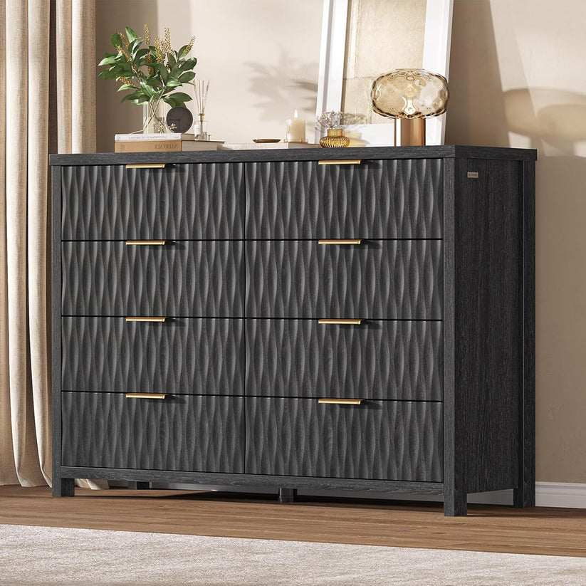 Fluted Dresser for Bedroom